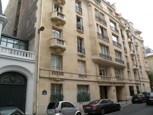  35, rue de la Faisanderie, art déco